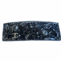 Barrette à cheveux CHANEL avec inclusion de perles