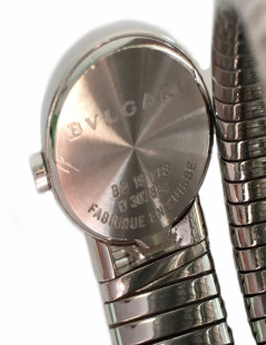 BULGARI tubogas serpenti steel watch