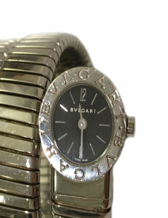 BULGARI tubogas serpenti steel watch