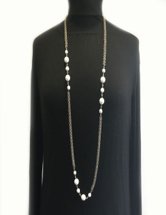 MARGUERITE de VALOIS long chain necklace