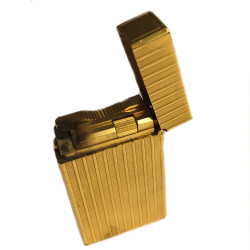 Gold plated silver DUPONT lighter