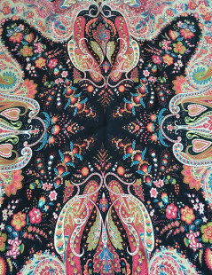 Foulard multicolore en soie ETRO