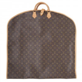 Louis Vuitton Monogram Canvas 2 Hangers Garment Cover Bag Louis