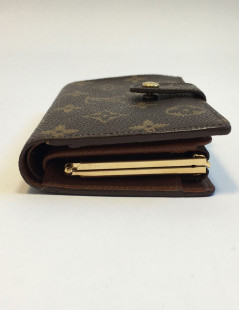 Coated canvas wallet LOUIS VUITTON Brown Monogram