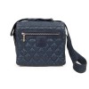 Sac coco cocoon CHANEL à rabat bleu