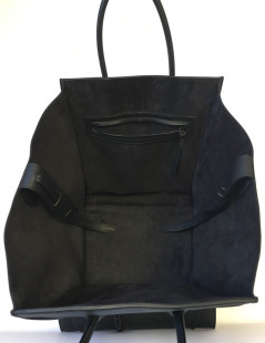 Matt CELINE "Phantom" black leather bag