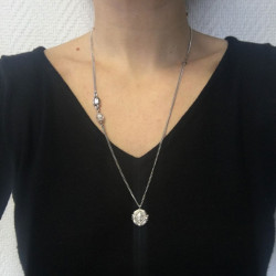 Collier CHANEL argent