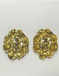 Grands clips d'oreille YVES SAINT LAURENT collector