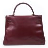 32 leather red box: Vintage HERMES Kelly