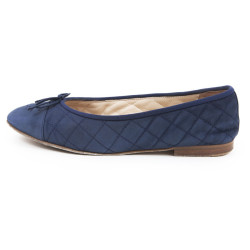 Ballerines CHANEL T39 bleu