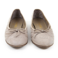 Ballerines CHANEL T39 beige