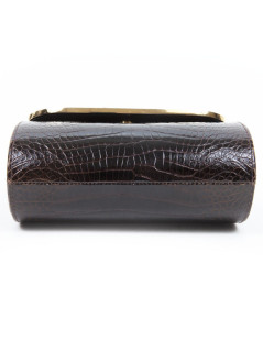 Clutch GUCCI Vintage Brown croco