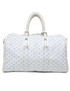 White travel GOYARD bag