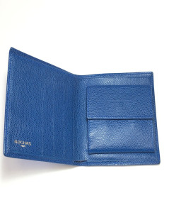 Portfolio ROCHAS blue leather