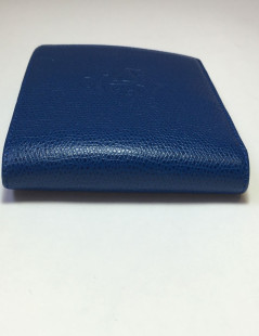 Portfolio ROCHAS blue leather