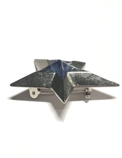 Broche THIERRY MUGLER étoile argentée