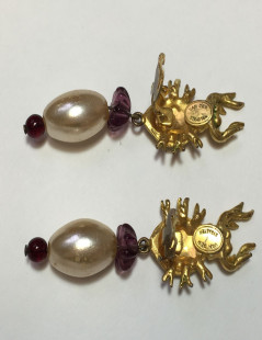 Earrings clips VAN DER STRATEN