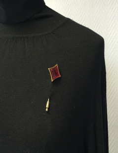 YVES SAINT LAURENT YSL Vintage pin