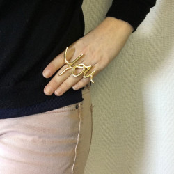 Bague iconic LANVIN "YOU"