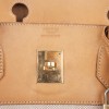 Birkin 40: canvas and leather bag