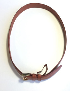 PRADA brown leather belt