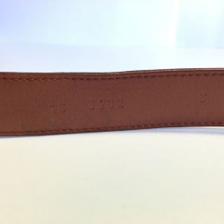 xxx Ceinture PRADA en cuir marron 