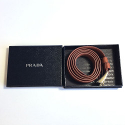 xxx Ceinture PRADA en cuir marron 