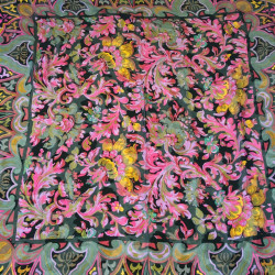 LANVIN multicolor silk shawl