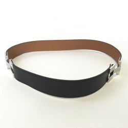 T36 brown leather HERMES belt