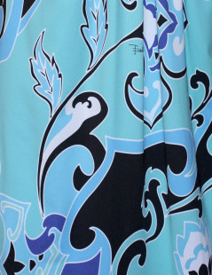 Robe EMILIO PUCCI T 38 bleue