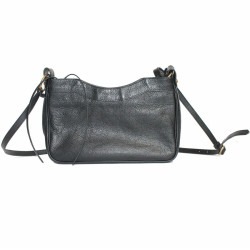 BALENCIAGA black grained leather Sling bag