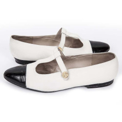 Ballerines CHANEL bicolores