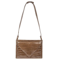 Sac BOTTEGA VENETA crocodile miel