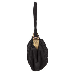 Sac en veau velours noir Vintage "40"