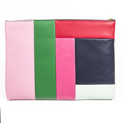 Pochette CHANEL cuir multicolore