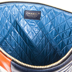 Pochette CHANEL cuir multicolore