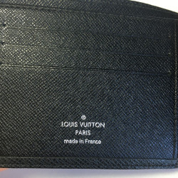 xxx Portefeuille Multiple LOUIS VUITTON en cuir taïga 