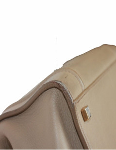 Bag luggage "Phantom" CELINE leather taupe