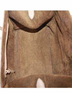 Sac "Phanthom" CELINE cuir taupe