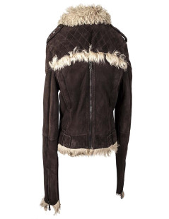 D & G DOLCE GABBANA t 46 IT Shearling Jacket