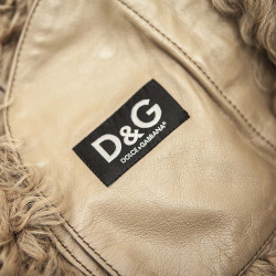 Blouson D & G DOLCE GABBANA t 46 IT peau retournée