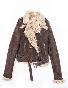 D & G DOLCE GABBANA t 46 IT Shearling Jacket