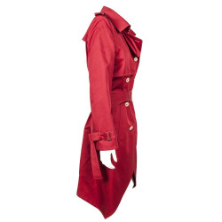 Imperméable T40 rouge bordeaux YVES SAINT LAURENT