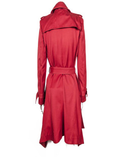 Imperméable T40 rouge bordeaux YVES SAINT LAURENT