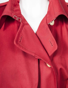 Imperméable T40 rouge bordeaux YVES SAINT LAURENT