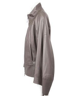 CELINE T40 grey leather jacket