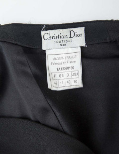 Evening dress black DIOR T 42