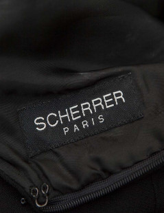 Robe du soir   t 42 Scherrer  crêpe noire