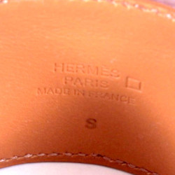 Manchette CDC Médor HERMES en crocodile coquelicot