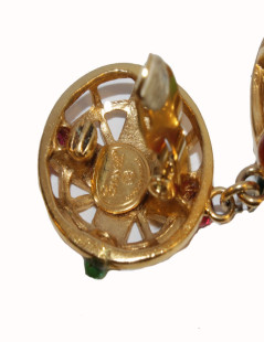 Boucles d'oreille clip CHANEL Couture